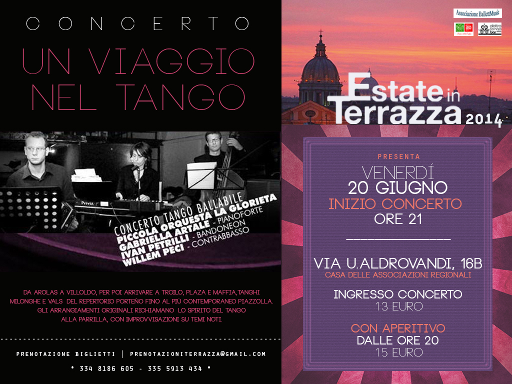 Estate in Terrazza | Piccola Orquesta La Glorieta