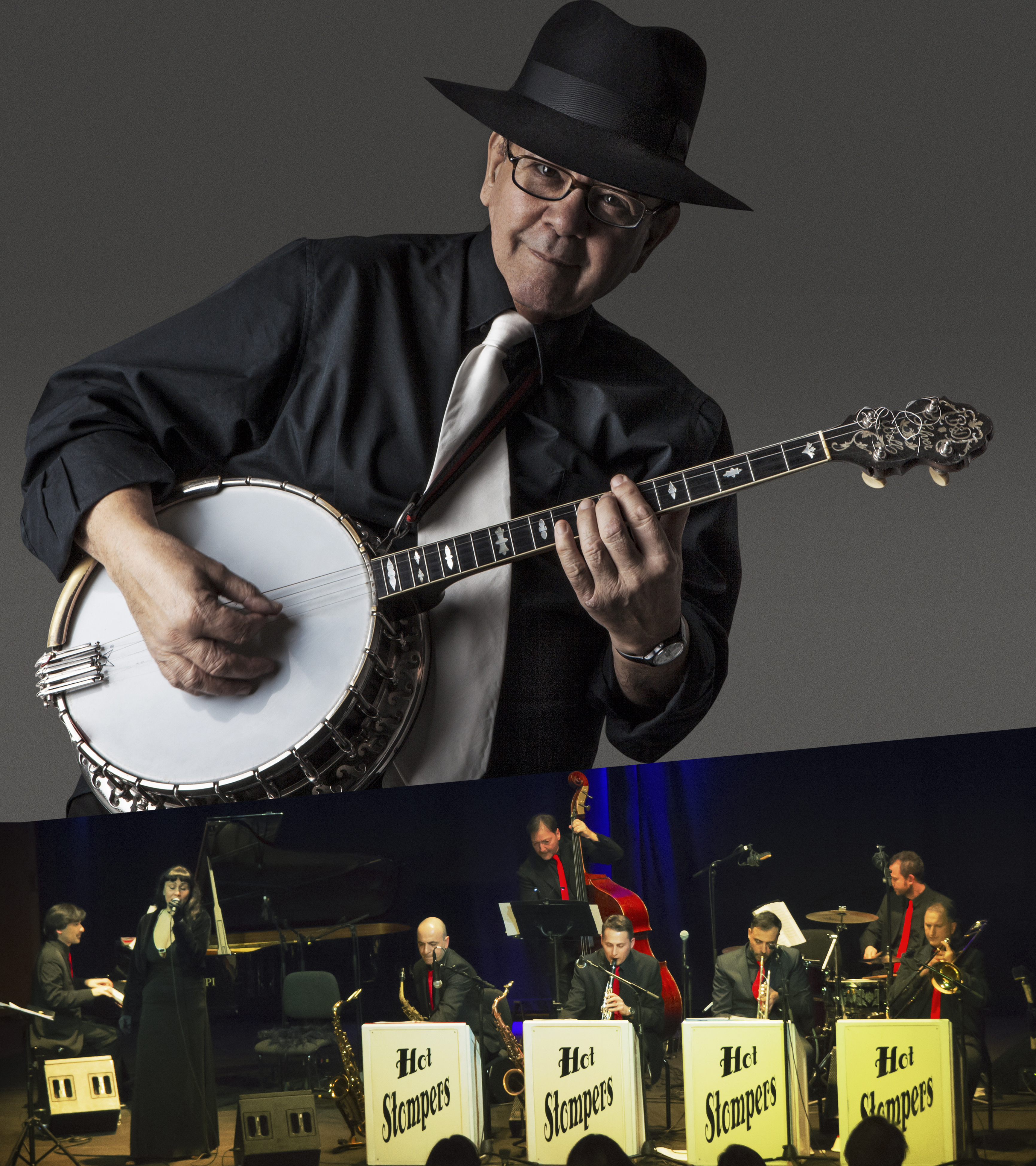 25.5.17 • Lino Patruno & Hot Stompers • Auditorium Parco della Musica